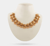 Mesmeric gold necklace